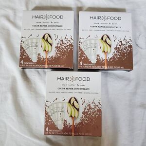 Hair Food Color Repair Concentrate Treaments 3 boxes